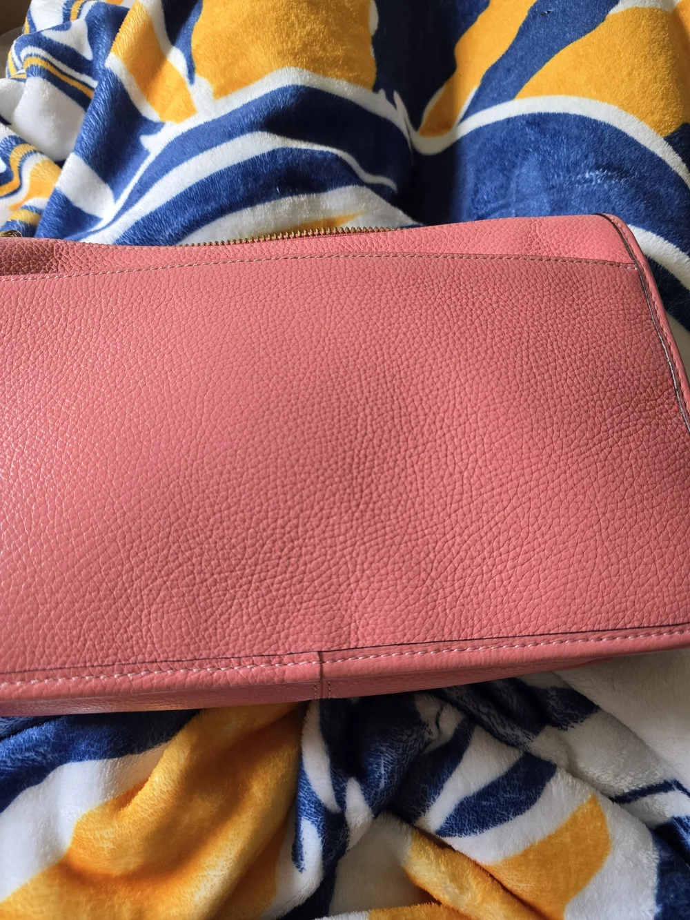 Coach Pennie Crossbody With Coin Pouch.   Pink with Front Pockets